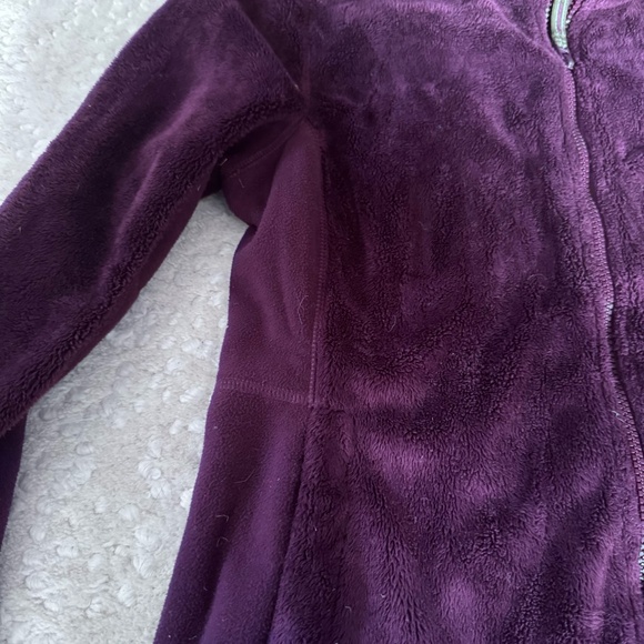 L.L. Bean Women’s Fleece Jacket, Sz.M, Plum Purple, Full Zip Cozy Outdoor EUC - Picture 6 of 16